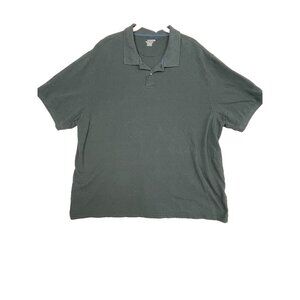 Amzn Essentials Men's Casual Wear Black Regular Fit XXL Polo Shirt